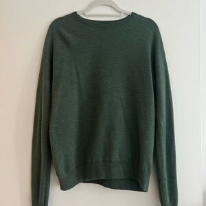 Men's Peter Millar Green Crewneck Sweater - SIZE LARGE